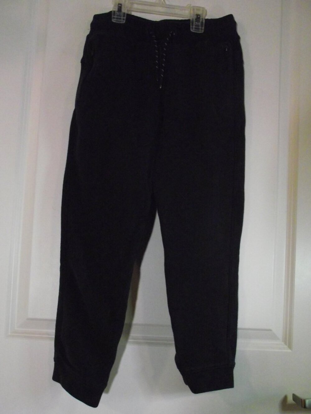 BOYS 10/12 Members Mark BLACK EVERYDAY JOGGER PANT